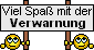 Verwarnung Verwarnung